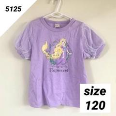 しまむら LITTC ディズニー ラプンツェル Tシャツ 120cm 半袖 子供