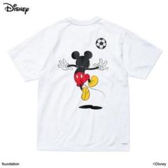 ディズニー ミッキー フットボール ブリストル FCRB コラボ サッカー 白 FCRB ミッキー Tシャツ ブリストル 限定コラボ ディズニー