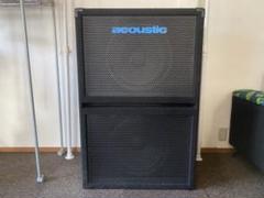 acoustic TR215BX ベース　キャビネット　スピーカー　中古品 acoustic TR215BX ベース キャビネット スピーカー 中古品
