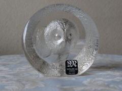 Mats Jonasson Crystal - Large Red Heart | The Nordic Shop