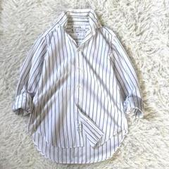 極美品　フランク&アイリーン　リネンシャツ　ROSE　半袖　マドラスチェック　L Frank&Eileen (フランク&アイリーン) Add. 宮崎