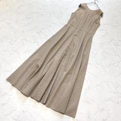 【新品タグ付き】 CANAL JEAN NAF 綿麻ワンピース ロングワンピース