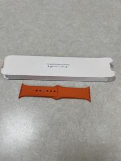 2518 未使用　46㎜ Apple Watch エルメス　オレンジ　シリコン アップルウォッチ バンド 革 レディース エルメス 38mm 40mm