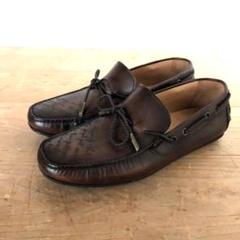 SPERNANZONI サイズ25.5 レザー モカシン 雨ニモマケズ