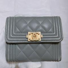 【極美品】CHANEL シャネル ボーイシャネル Vステッチ 長財布 31番台 楽天市場】ボーイシャネル 3つ折り財布の通販