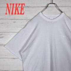 【NIKE】半袖Tシャツ☆XL☆白☆スウッシュ刺繍