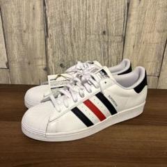 未使用 adidas SUPERSTAR ホワイト/ブラック/レッドのサムネイル