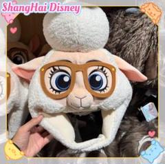 【現地購入☆正規品】チップ　ふわふわファンキャップ　被り物　上海ディズニー 上海】スティッチ ふわふわファンキャップ 帽子 被り物 (Disney
