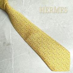美品　HERMES エルメス ネクタイ H柄 馬