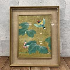 中国美術 胡錦島 花鳥図 水彩画 アート 絵画 額縁 額装 芸術 壁掛け飾り 中国美術 胡錦島 花鳥図 水彩画 アート 絵画 額縁 額装 芸術