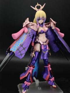 メガミデバイス　塗装完成品 製作レビュー】#メガミデバイス 朱羅 忍者 枢 を1/12バイク