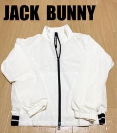 JACK BUNNY ホワイト ダウンジャケット M JACK BUNNY レディースジャケット ホワイト 春秋 薄手 メッシュ