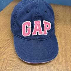GAP ネイビー ロゴ刺繍 キャップ