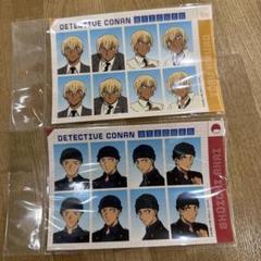 安室透　赤井秀一　証明写真風ステッカー　2枚セット