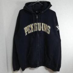 【祝開店!大放出セール開催中】 US古着NHL ピッツバーグペンギンズ 中綿ジャケット XXL - ナイロンジャケット