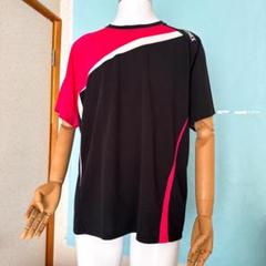 YONEX 半袖シャツ 黒/ピンク　サイズO