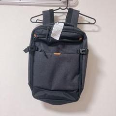 ビジネスバッグ 17-20L 機内持ち込み可 トラベルバックパック ブラック