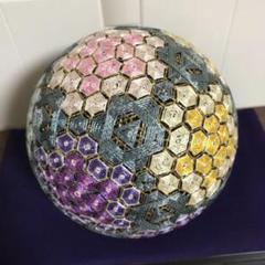 【ハンドメイド】手まり　「紫陽花」