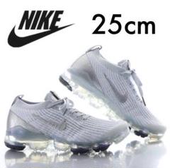 超美品 NIKE AIR VAPORMAX ピュアプラチナム シルバー 25cm