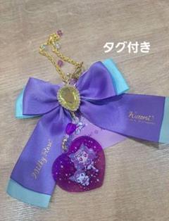 サンリオ　プリキュア5 gogo リボン　バッグチャーム　ミルキィローズ