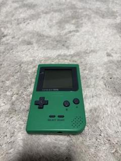ゲームボーイ ポケット グリーン 本体【動作品】ソフト付き