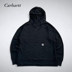 V1-012 20s Carhartt フーディプルオーバーパーカ M 黒