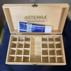 ドテラ　ケースandオイル doTERRA オイルセット木箱収納付き