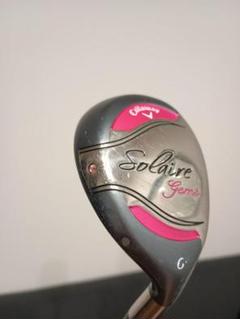 Callaway Solaire Gems 6番ユーティリティ Callaway Solaire Gems 6番ユーティリティ ☆カバー付き