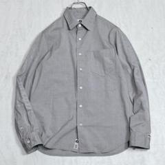美品『グッドイナフ』ガゼットシャツ 袖ロゴプリント ベンチレーション 内ポケット