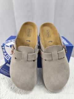 【未使用品】 ビルケンシュトック ロンドン スウェードレザー 22.5㎝　グレー BIRKENSTOCK(ビルケンシュトック) / ロンドン/シューズ/22.5cm