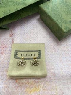 GUCCI ダブルGロゴ フックピアス 新品未使用 グッチ GUCCI ダブルGロゴ フックピアス