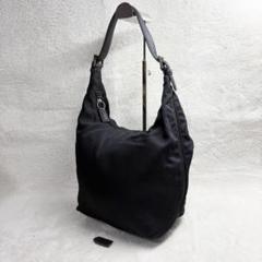 ✨美品✨コーチ COACH ナイロンブラック ワンショルダーバッグ 肩がけ ✧