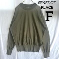 美品　SENSE OF PLACE シアートップス　透け感　プルオーバー　長袖