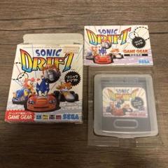 ソニック　ドリフト　ゲームギア　カセット　ソフト