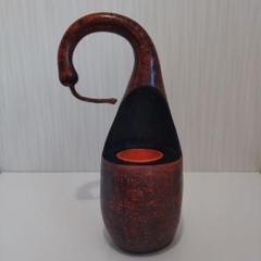 窯変瓢花入 一輪挿し花生 花器 フラワーベース 花瓶 華道具 置物 灰釉 瓢箪 花瓶 花器 高堅窯 華道具 一輪挿し 金彩花鳥文 孔雀 陶器 工芸品