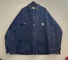超スペシャル 80s カーハート チョアコート ネイビーブルー XL XXL 超スペシャル 80s カーハート チョアコート ネイビーブルー L XL