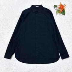 美品✨THE RERACS　ザリラクス　長袖シャツ　比翼　ブラック　48
