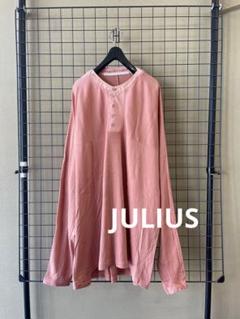 ユリウス（Julius） 長袖カットソー ユリウス JULIUS COTTON/SILK RIB LONG SLEEVE T-SHIRT （BLACK