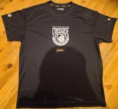 CONVERSE 　Tシャツ(ブラック)M寸