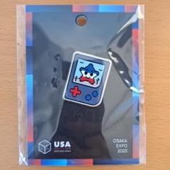 【非売品】大阪関西万博2025　USA Pavilion Expo　ピンバッジ 非売品】大阪関西万博2025 USA Pavilion アメリカ館 ピンバッジ