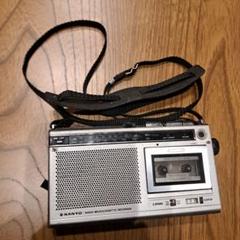SANYO 赤 ラジオ・カセットプレーヤー　MR-TT14 m76645396070_1.jpg?1722170688