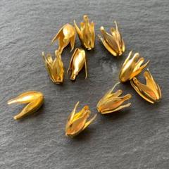 ペタルビーズキャップ10個