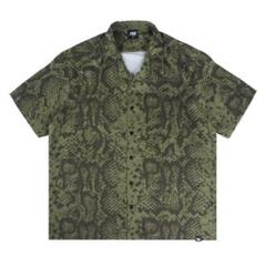 ナ*ア様 wackomaria パイソン柄　ポロシャツ　2024SS M ワコマ WACKO MARIA/PYTHON KNIT JACQUARD POLO SHIRT（BLUE