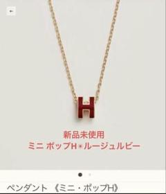 マ*う様 【新品未使用】 エルメス ミニポップH ルージュルビー マ*う様 【新品未使用】 エルメス ミニポップH ルージュルビー
