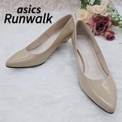 【未使用】asics Runwalk パンプス ベージュ 2025年最新】asics runwalk アシックスの人気アイテム - メルカリ