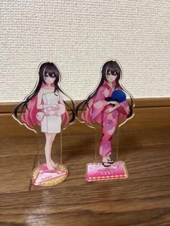 ラブライブ！極楽湯アクリルスタンドセット トレーディングアクリルスタンド お風呂コラボver. – ブラック