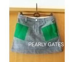 PEARLY GATES★グレンチェックかわいいスカートパーリーゲイツレディース