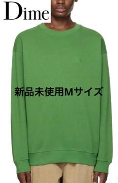 【新品未使用】Dime ダイム　確実正規品　 緑色 トレーナー Mサイズ 未開封