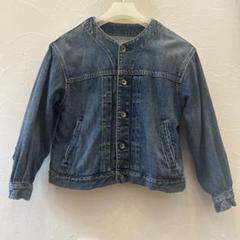 【美品】Monameフリルノーカラーデニムジャケット˚✧₊⁎！！のサムネイル