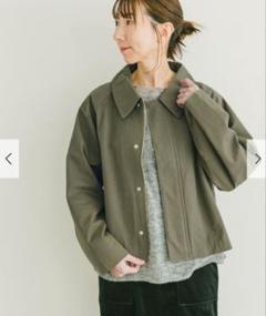 【ITEMS】コットンショートブルゾンのサムネイル